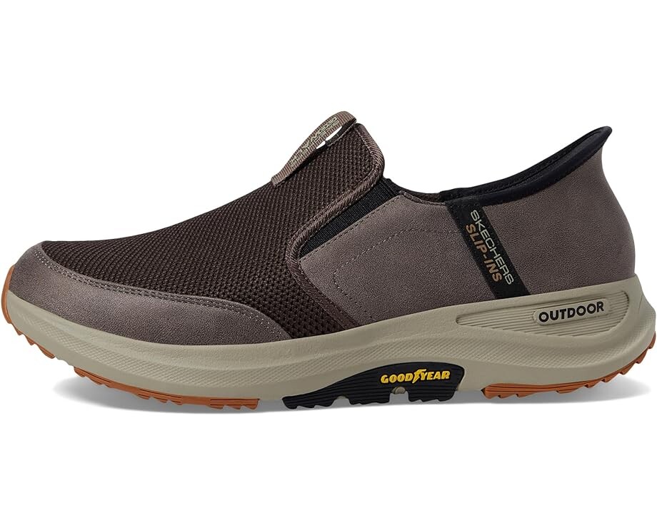 Кроссовки SKECHERS Performance Go Walk Outdoor Hands Free Slip-Ins, коричневый — фото 4