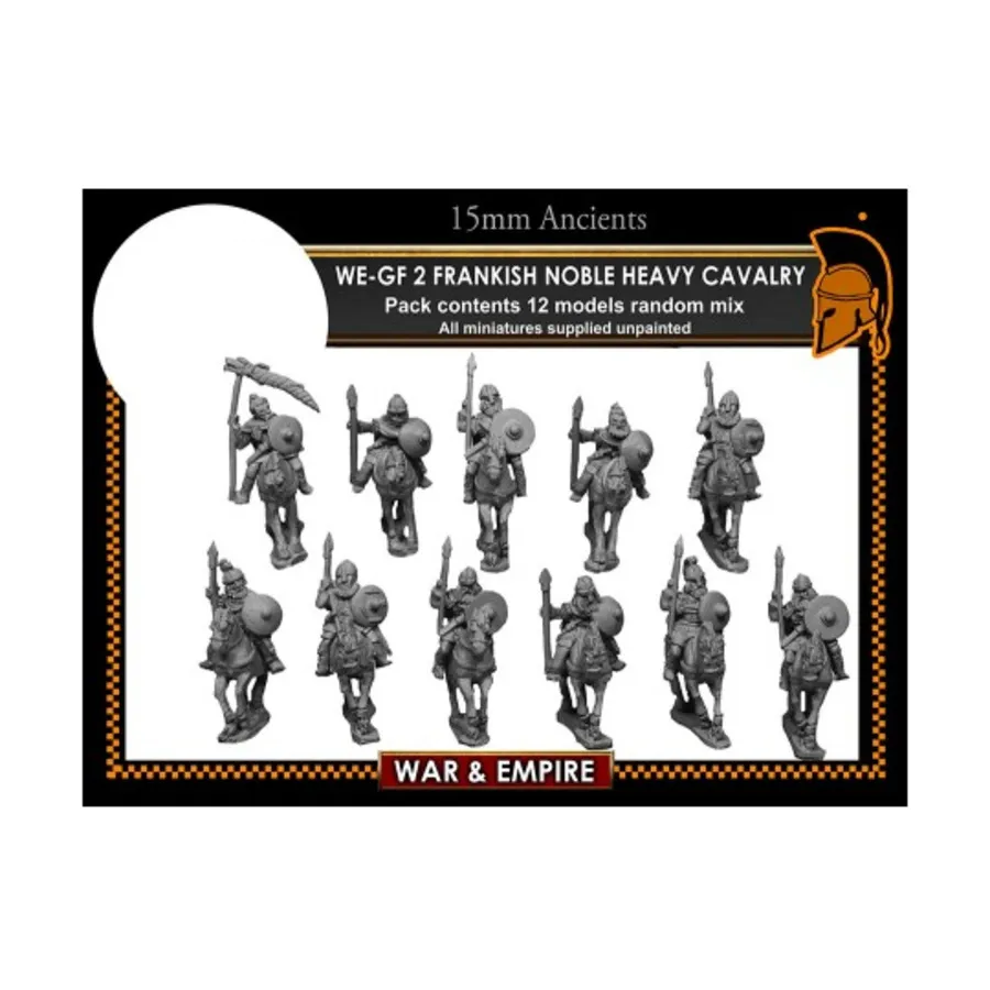 

Благородная тяжелая кавалерия – франки, War & Empire - Ancient Miniatures - Gaul (15mm)