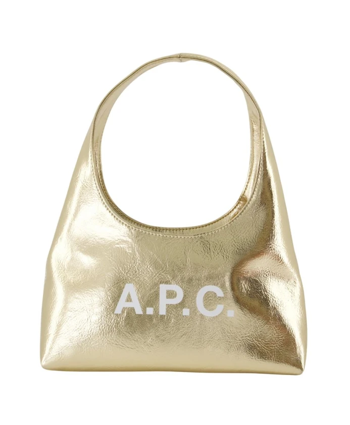 

Золотая сумка через плечо в стиле Нинон A.P.C., желтый