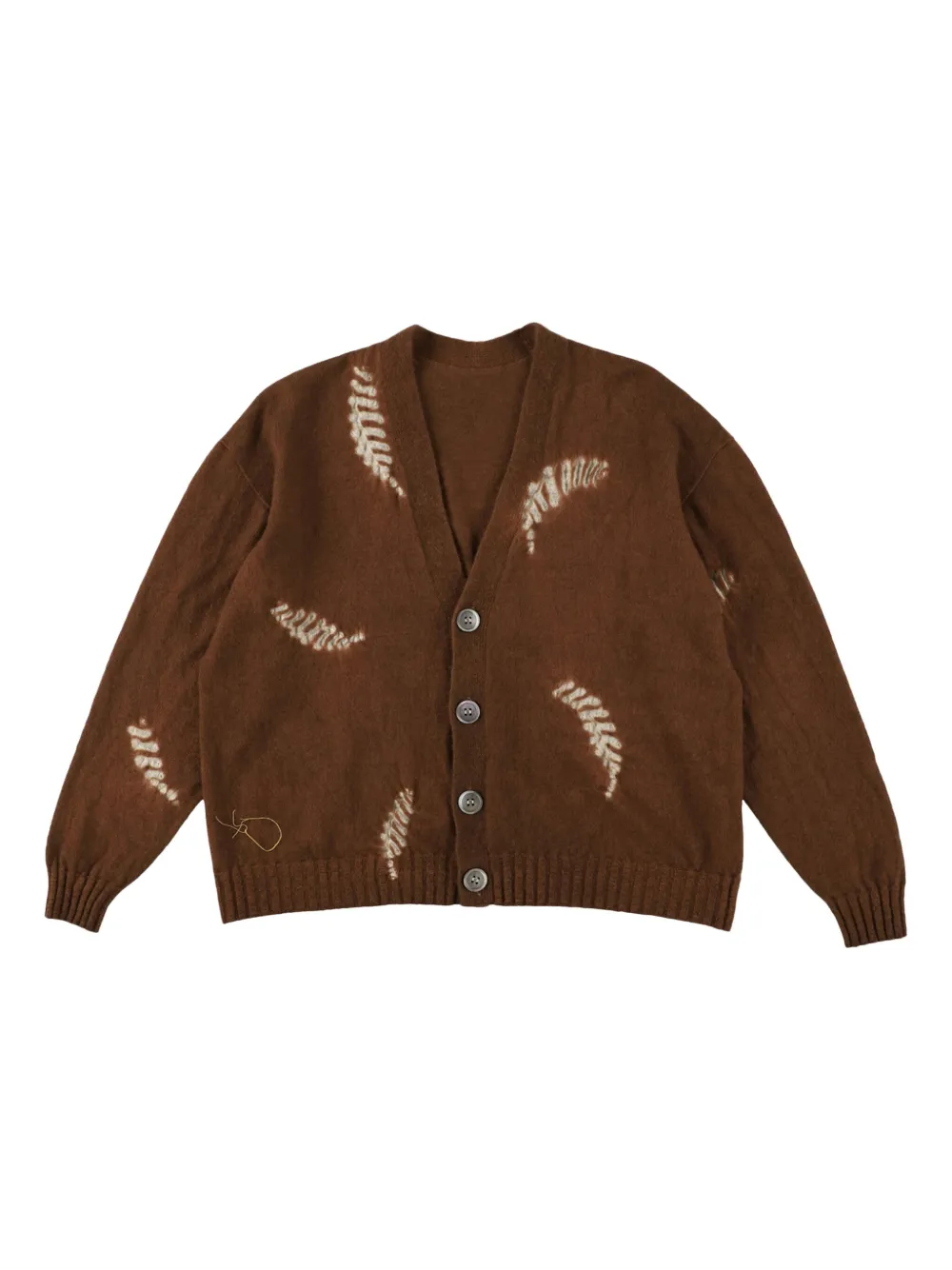 

Кардиган на пуговицах Suzusan, коричневый