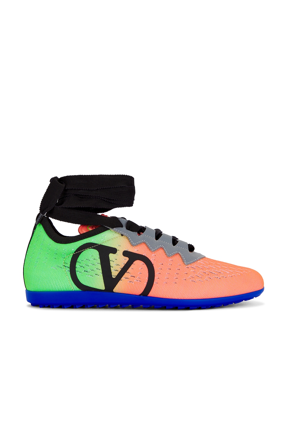 Кроссовки Chromathon Valentino Garavani, Coral, Fluo Green, Grigio, & Acid Blue