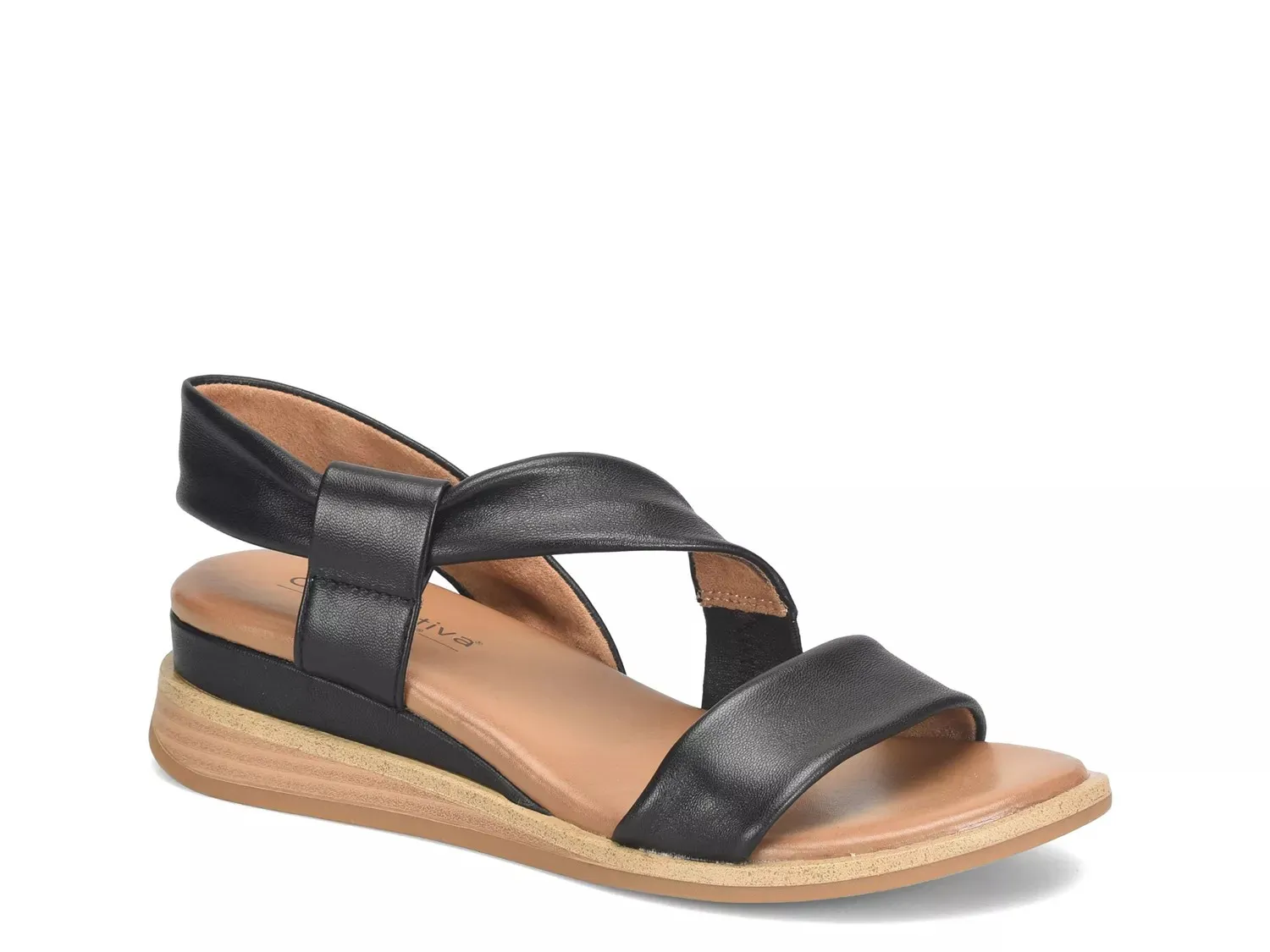 Сандалии на танкетке Comfortiva Marcy, черные