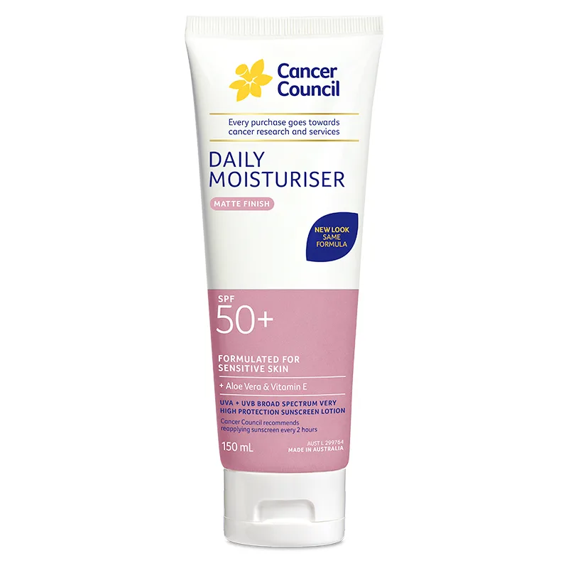 CANCER COUNCIL Matte Refreshing Lazy Umbrella Pink увлажняющий солнцезащитный крем 75мл*2/150мл*2