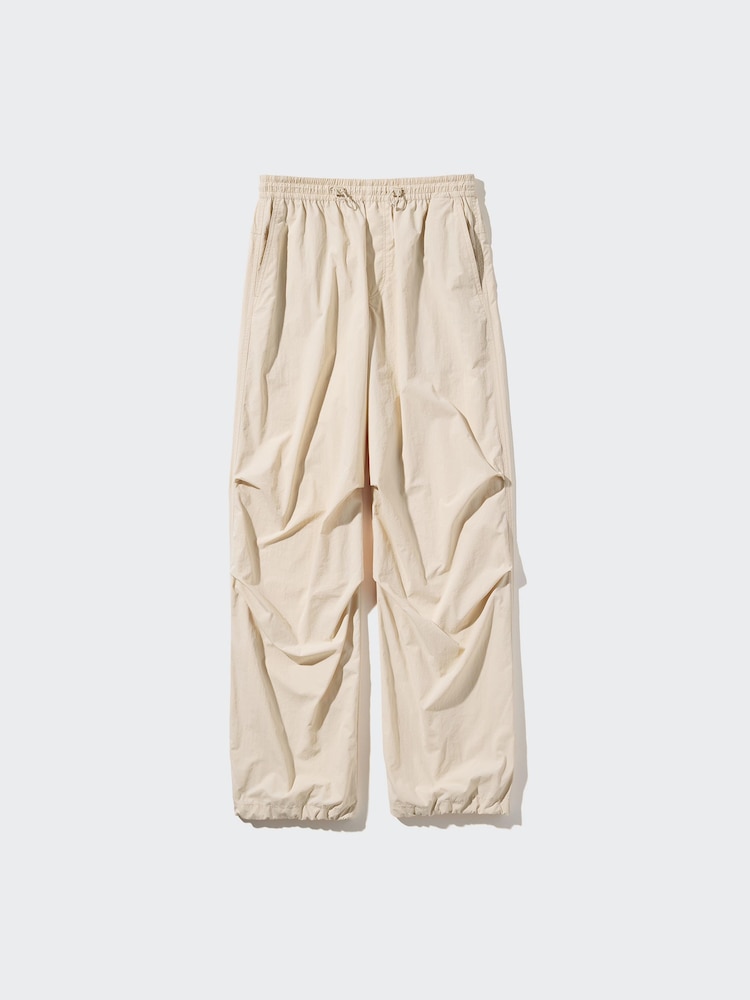 

Брюки-Парашюты/Увеличенная длина Uniqlo, бежевый