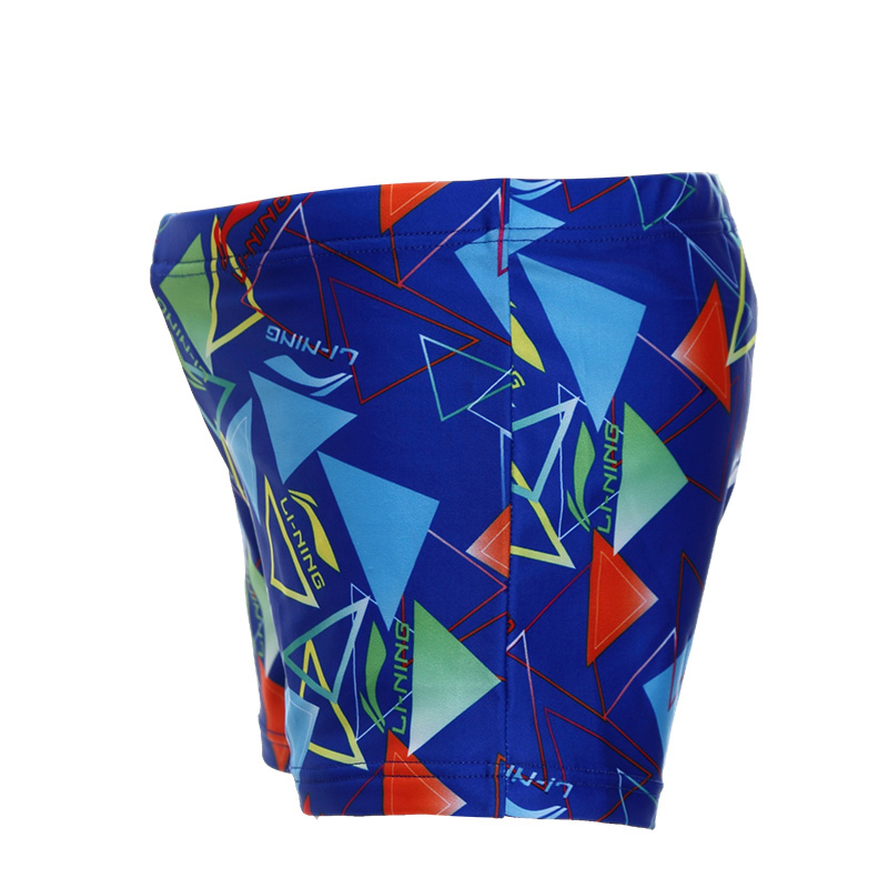 Детский купальник LINING, 221 Colorful Blue[Swimming Shorts+Swimming Cap Two-Piece Set] — фото 4