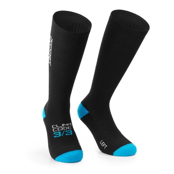 

Носки Ultraz Winter Fugu - велосипедные носки Assos, черный