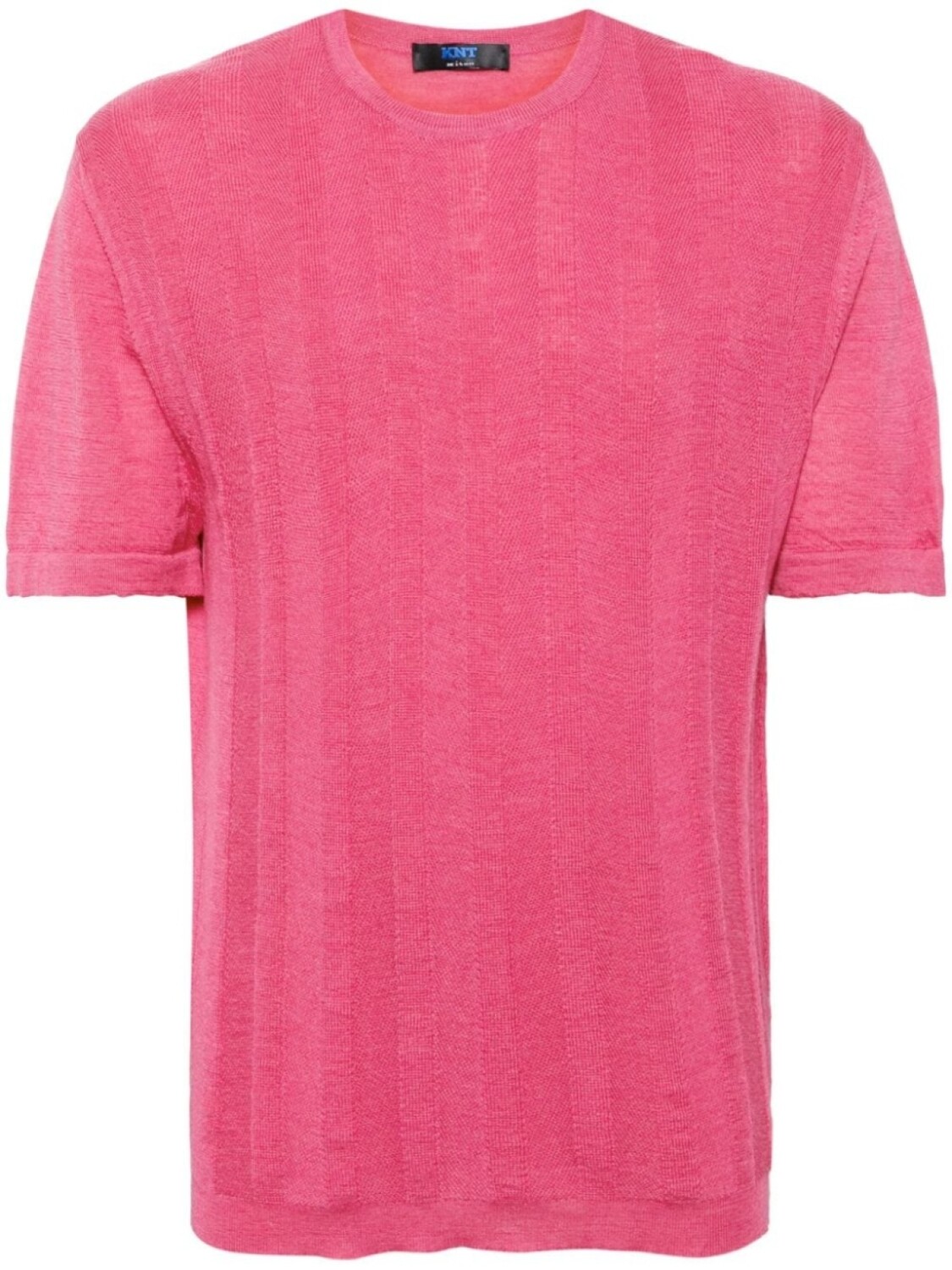 

Kiton футболка в рубчик, розовый
