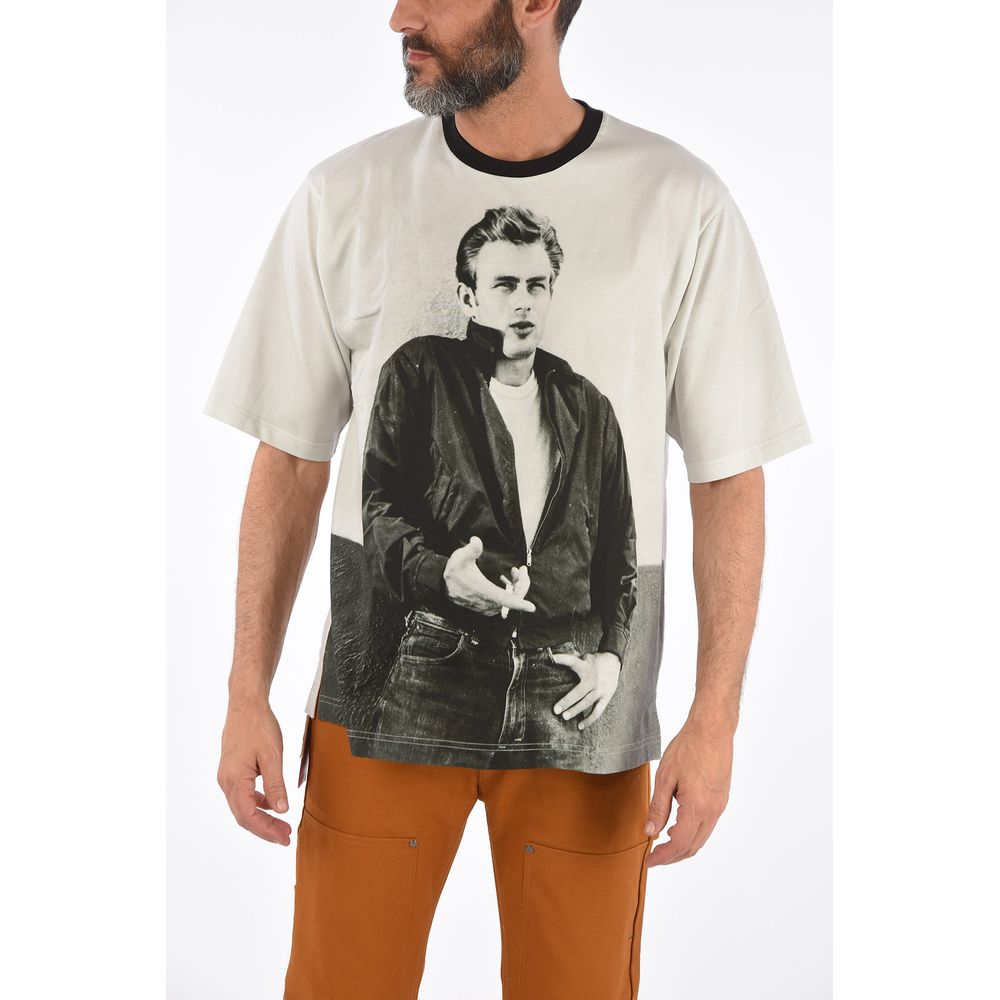 

Легендарная хлопковая футболка Джеймса Дина Dolce & Gabbana, белый