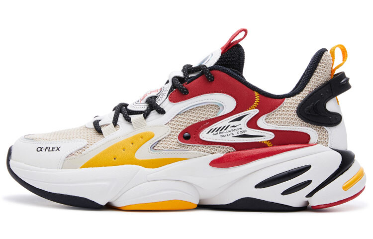 

Кроссовки мужские Α-flex Lite Low-Top желтый/красный Erke