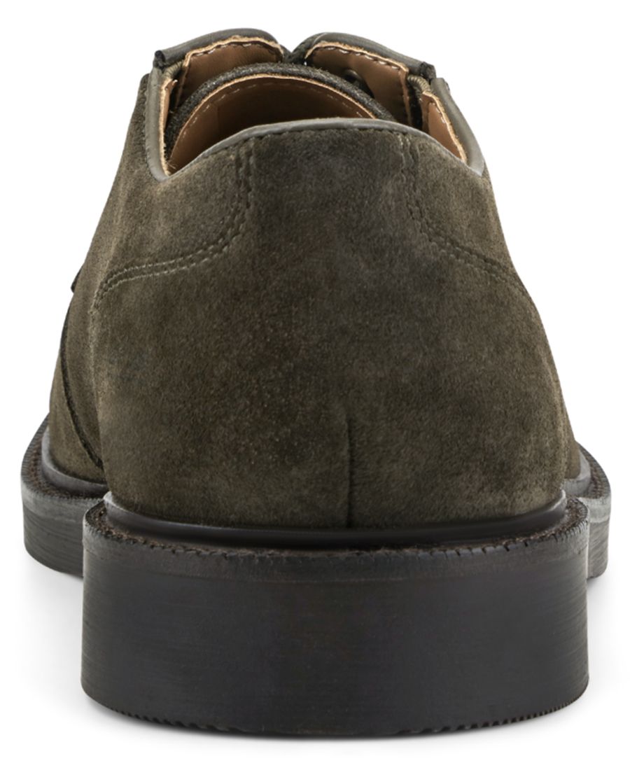 Мужские туфли-дерби Winston на шнуровке Kenneth Cole New York, Dark Brown Suede — фото 3