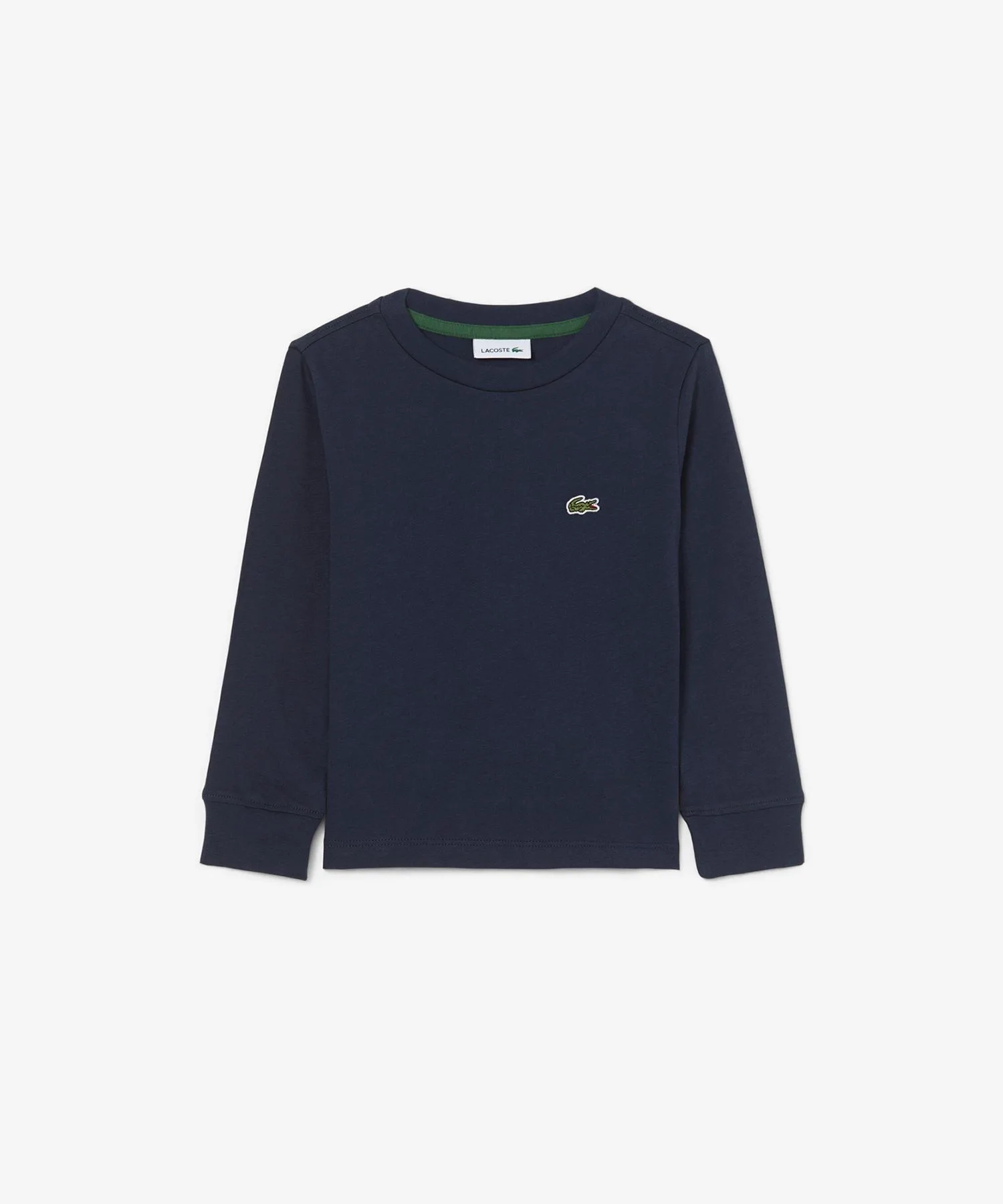 Детская футболка с логотипом Lacoste из органического хлопка Navy