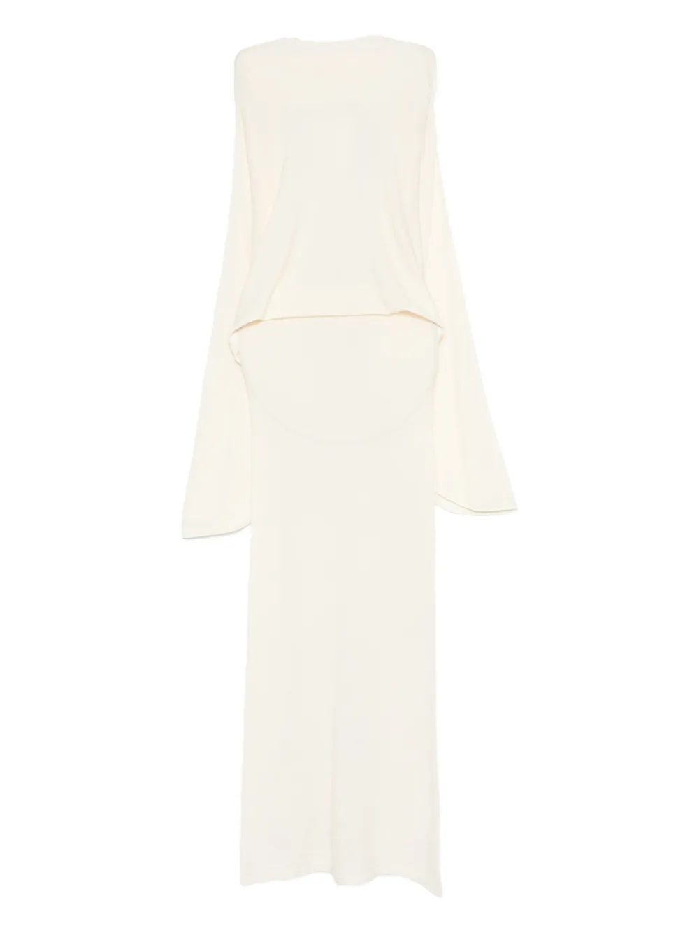 

Платье с длинными рукавами и открытой спиной Aya Muse, нейтральный