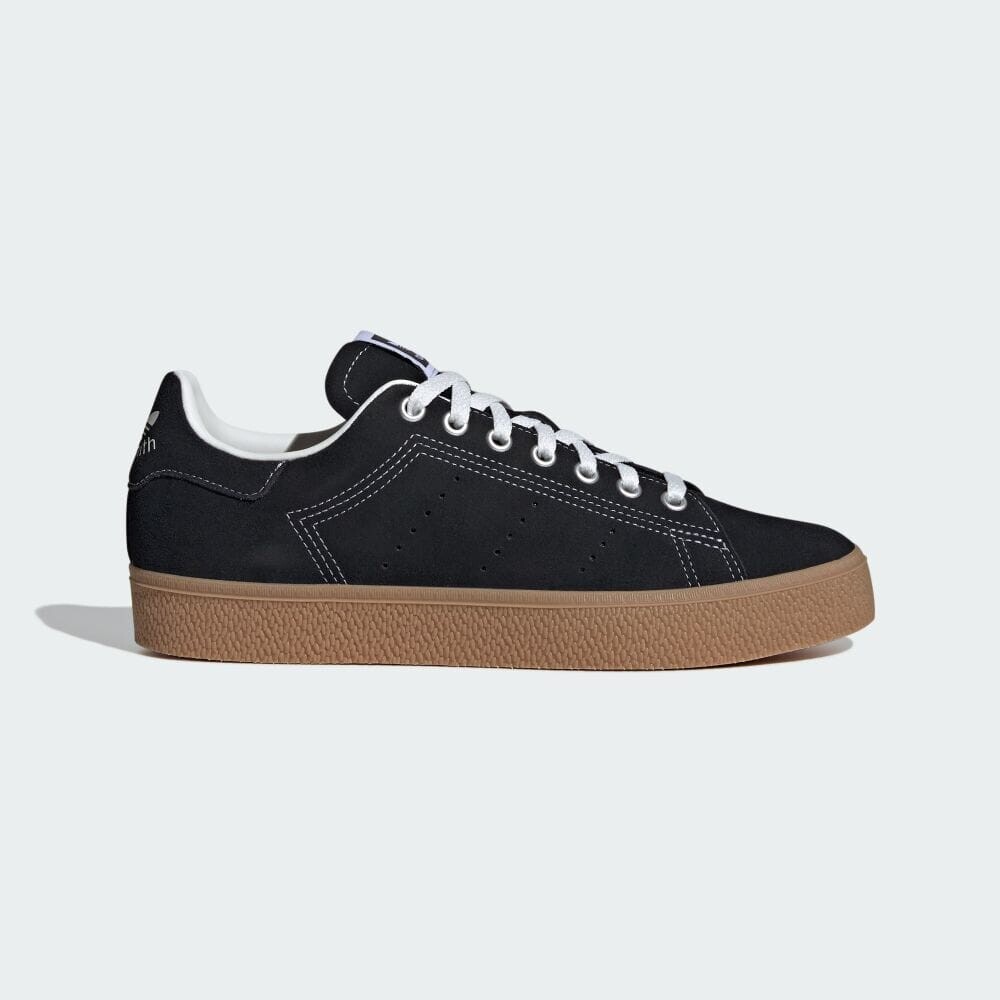 

Кроссовки Adidas STAN SMITH CS, цвет Black/White/Gum, Белый, Кроссовки Adidas STAN SMITH CS, цвет Black/White/Gum