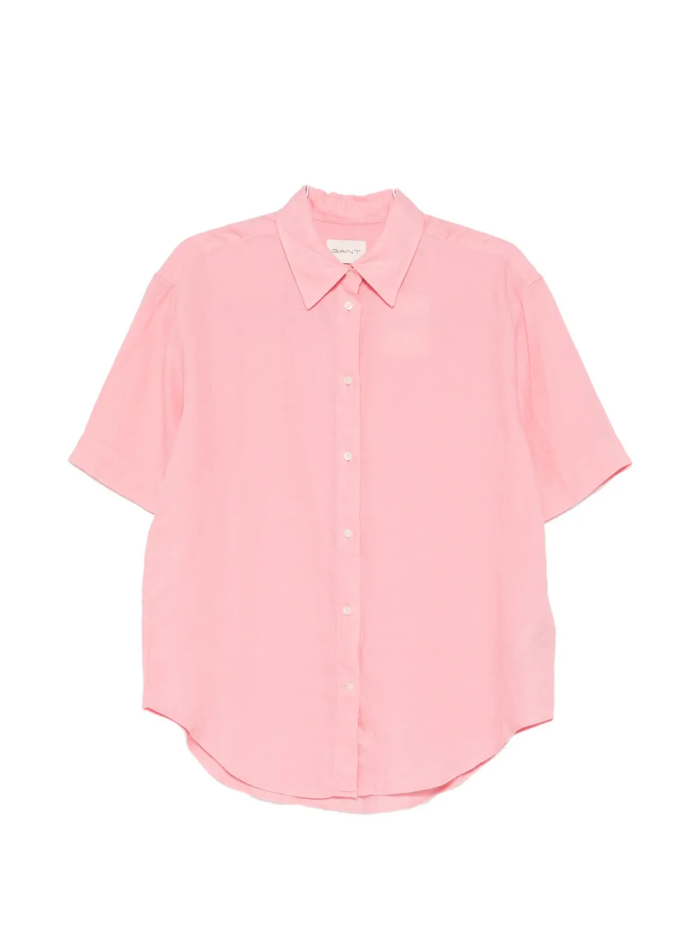 

Рубашка с коротким рукавом Gant, розовый