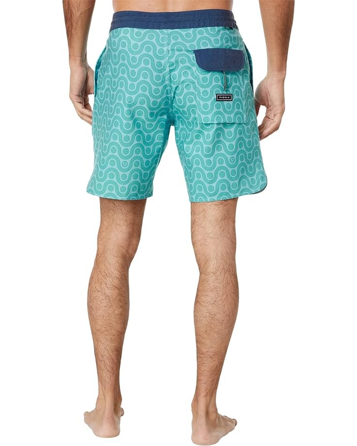 

Шорты для плавания VISSLA Washout 17.5" Boardshorts, цвет Jade