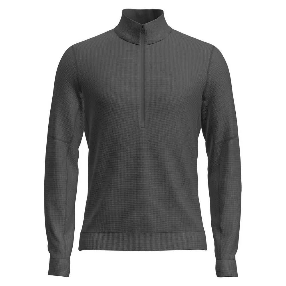 

Толстовка Icebreaker Merino 260 Waffle Knit Wander half zip, серый