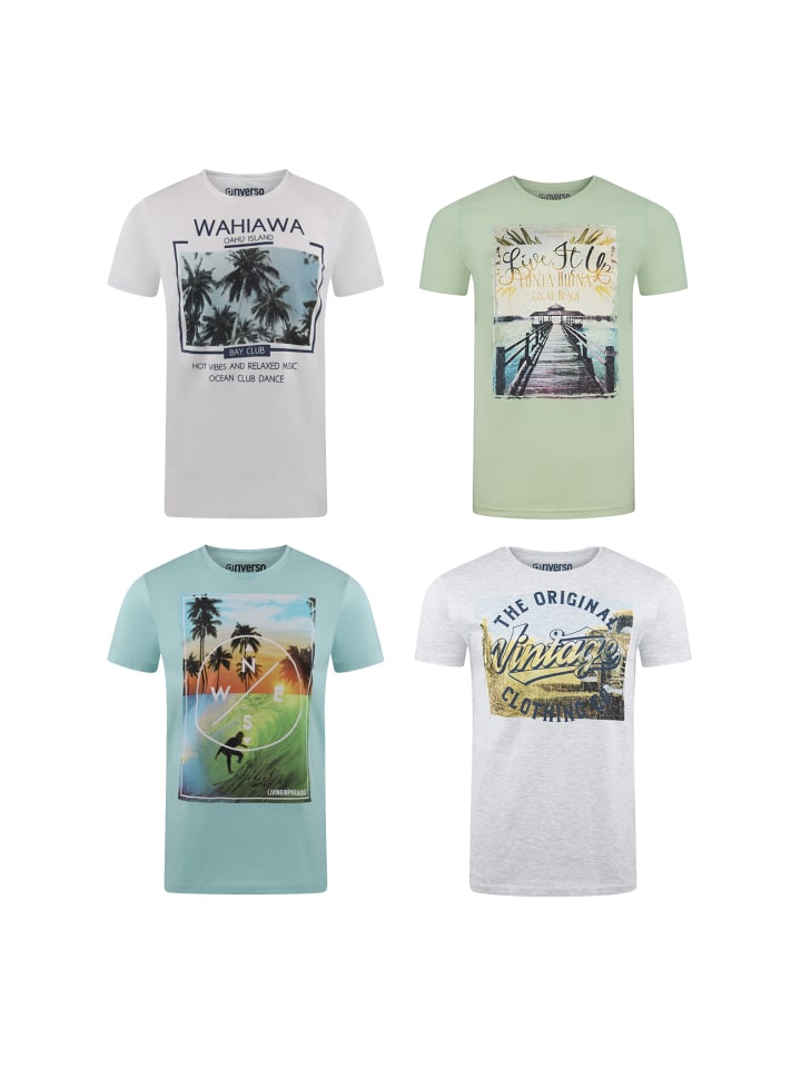 

Набор из 4 разноцветных футболок RIVLukas