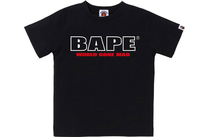 Детская футболка A Bathing Ape, темно-фиолетовый — фото 3