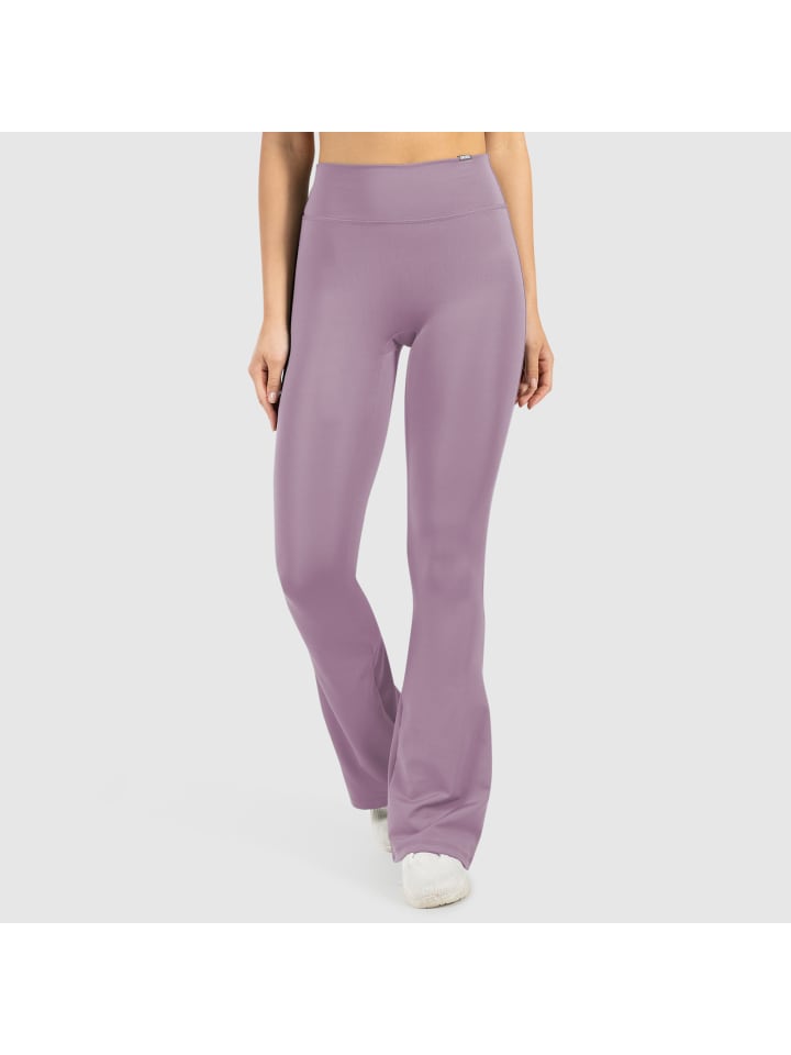 

SMILODOX Расклешенные леггинсы Лорин фиолетового цвета