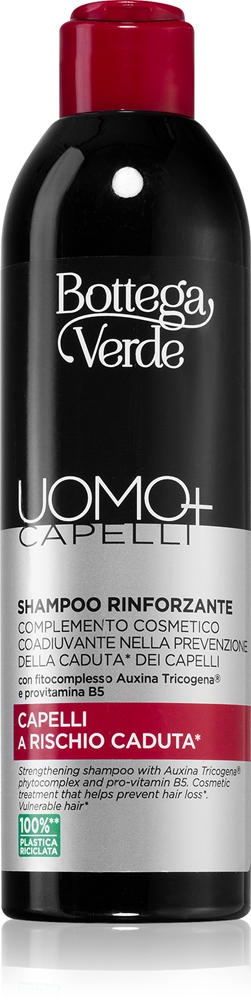 

Укрепляющий шампунь Man+ для слабых, редких волос Bottega Verde, 250 мл