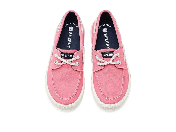 Кроссовки повседневные Bahama Sperry Kids, Pink Lemonade Washed Canvas — фото 3