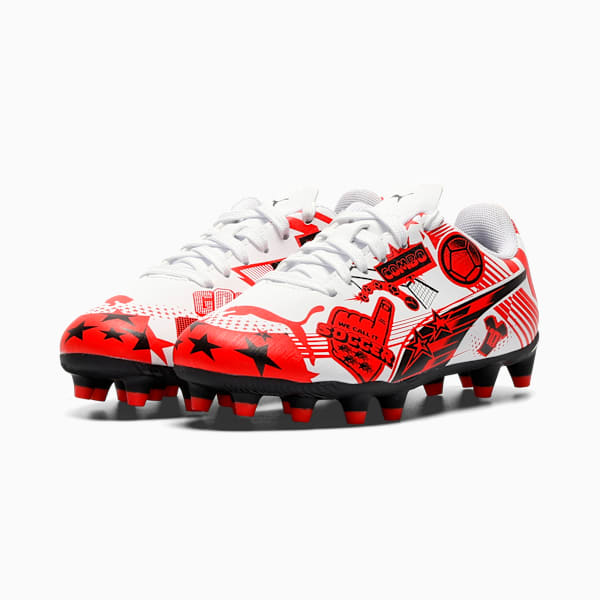 Бутсы для игры на твердом/искусственном грунте Ultra Christian Pulisic Legacy Puma, белый — фото 2