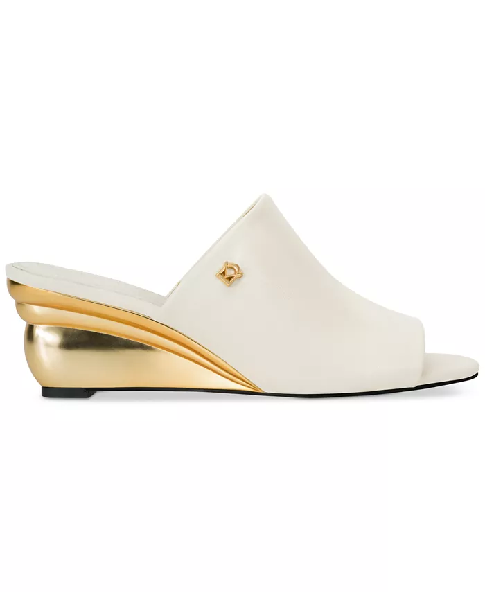 Женские сандалии Donna Slide на платформе Donna Karan New York, слоновая кость/кремовый — фото 2
