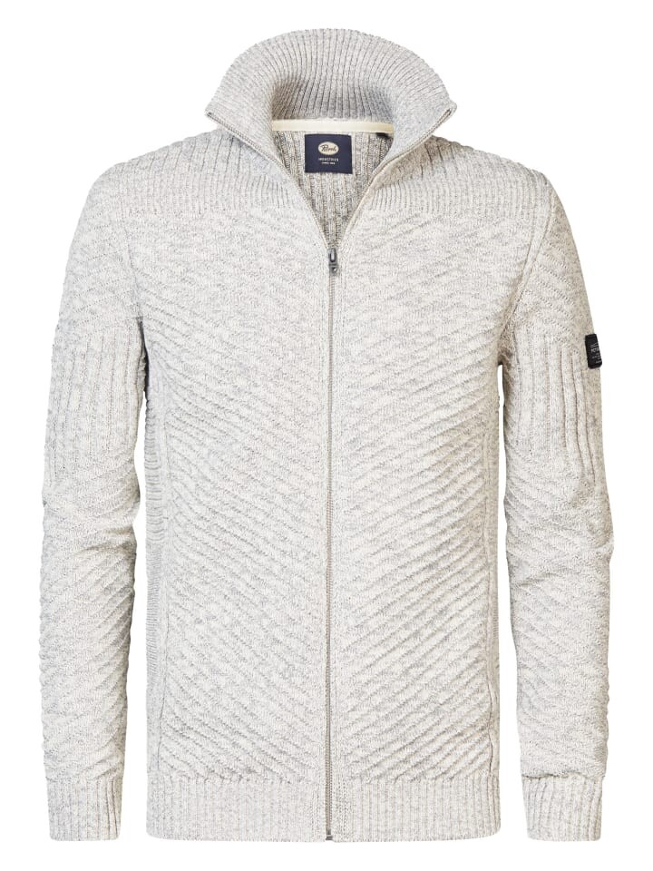 

Пуловер Petrol Industries StrickStrickjacke Nunam, белый