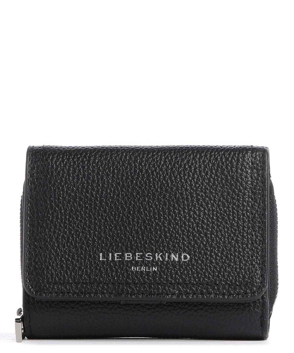 

Кошелек Chudy small pebble pablita RFID из зерненой кожи Liebeskind, черный