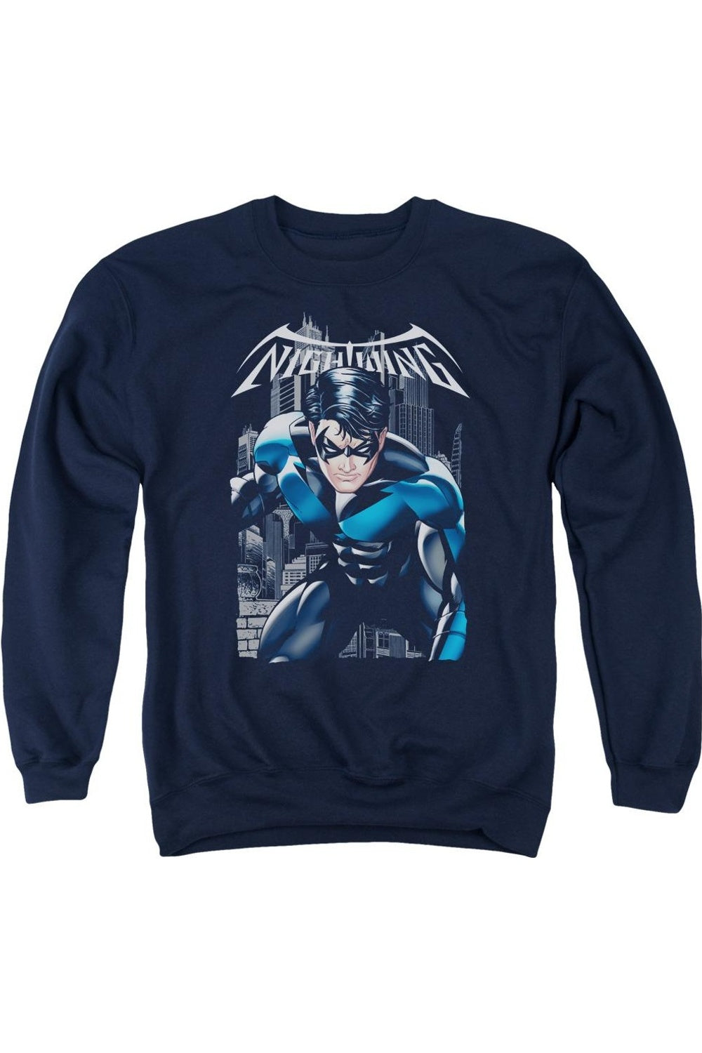 

Толстовка Batman A Legacy для взрослых с круглым вырезом Gildan, темно-синий