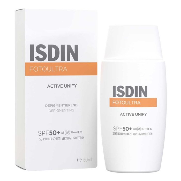 

Isdin Fotoultra Active Unify Fusion Fluid солнцезащитный крем для лица 50 мл