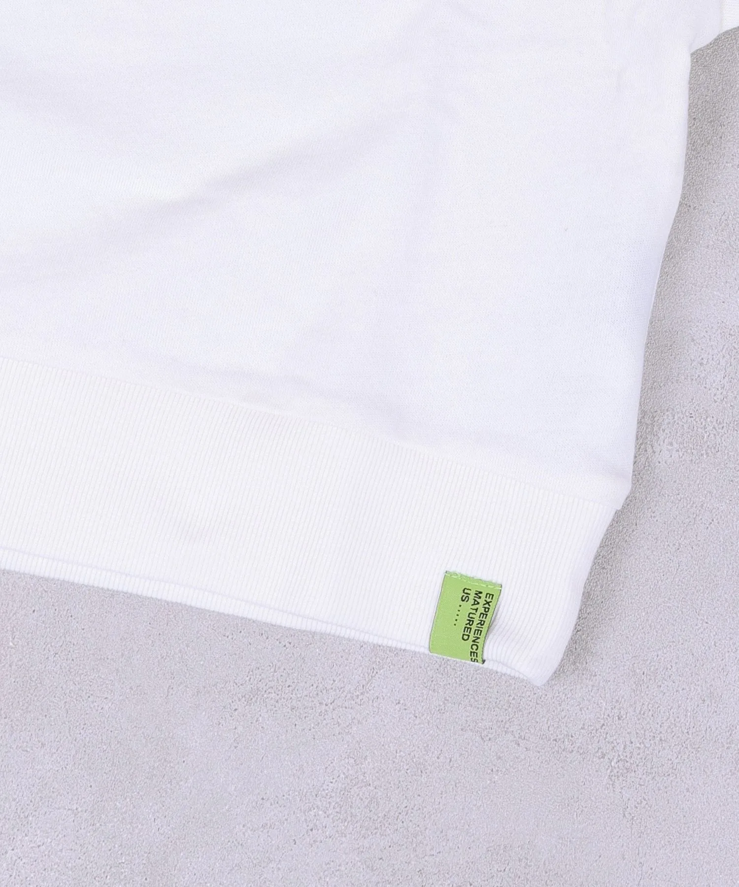 Простая толстовка с принтом Life Support Products, off white — фото 3