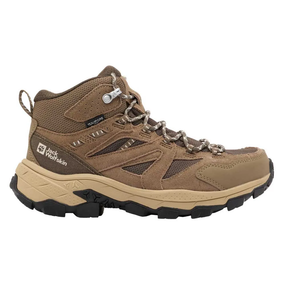 

Треккинговые ботинки Jack Wolfskin Vojo Tour Texapore Mid, коричневый