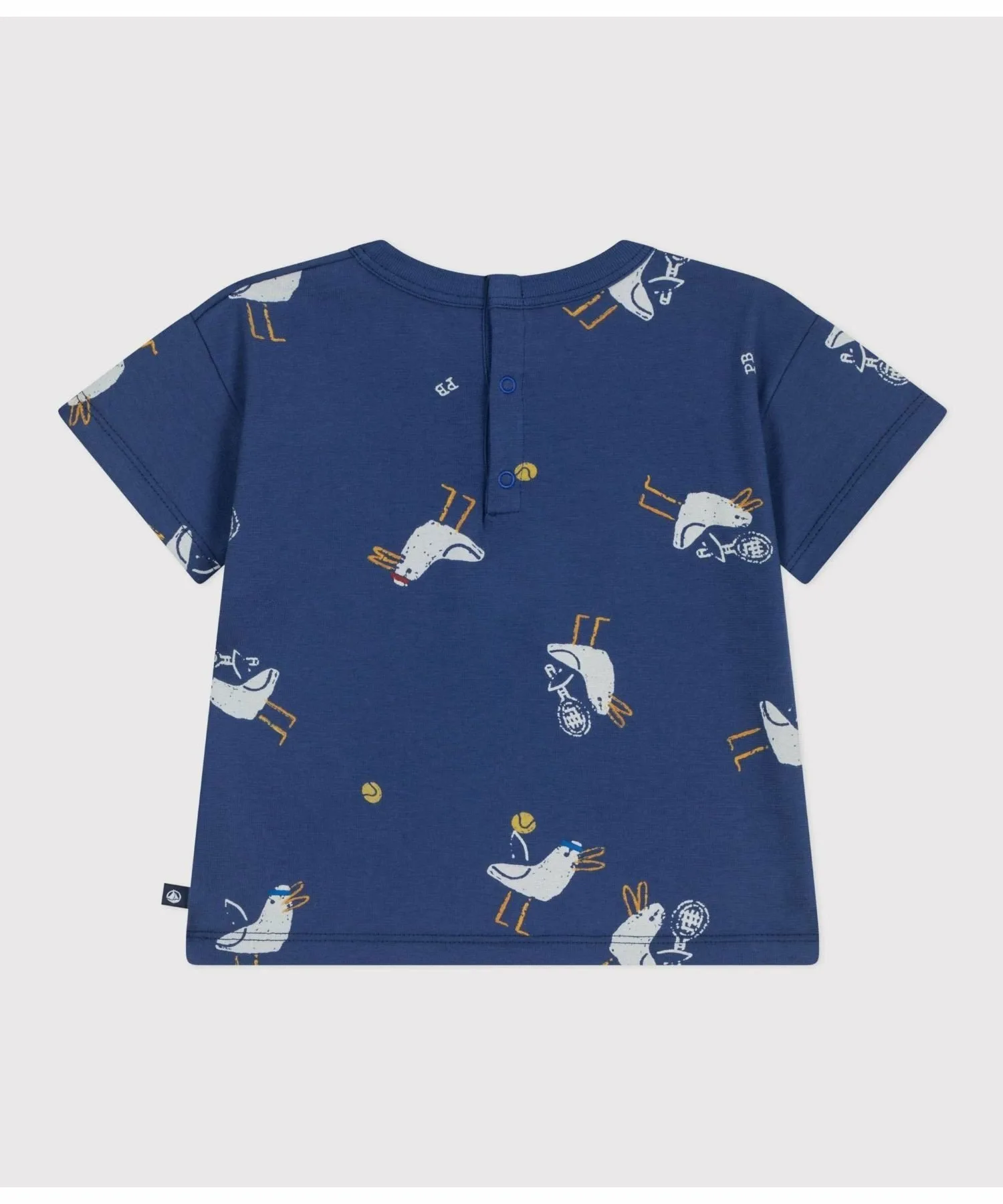 Футболка с коротким рукавом и принтом PETIT BATEAU, Blue/Multicolor — фото 2