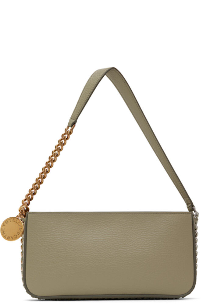 

Сумка через плечо Frayme Baguette бежевого цвета Stella McCartney