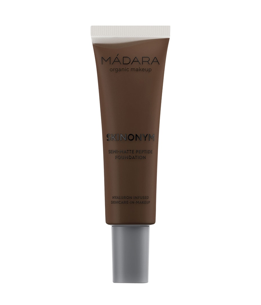 

Жидкая основа MADARA SKINONYM Semi-Matte Peptide Foundation, Nr. 100 - Mocha, 30 ml