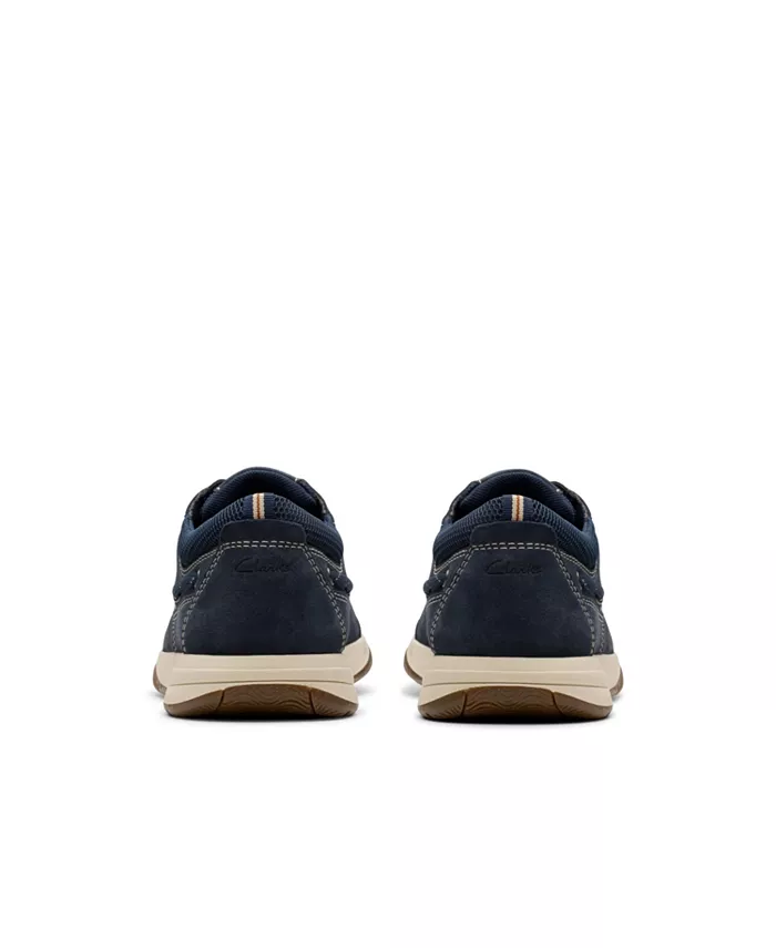 Коллекция Мужские ботинки Sailview с кружевной отделкой Clarks, синий — фото 3