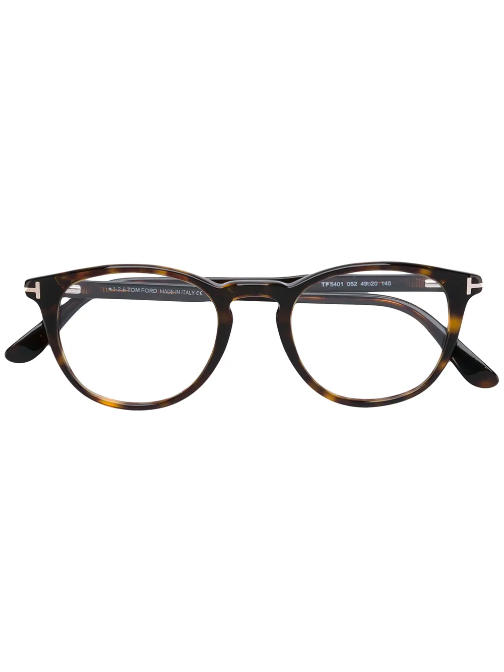 

Очки в круглой оправе TOM FORD Eyewear, коричневый