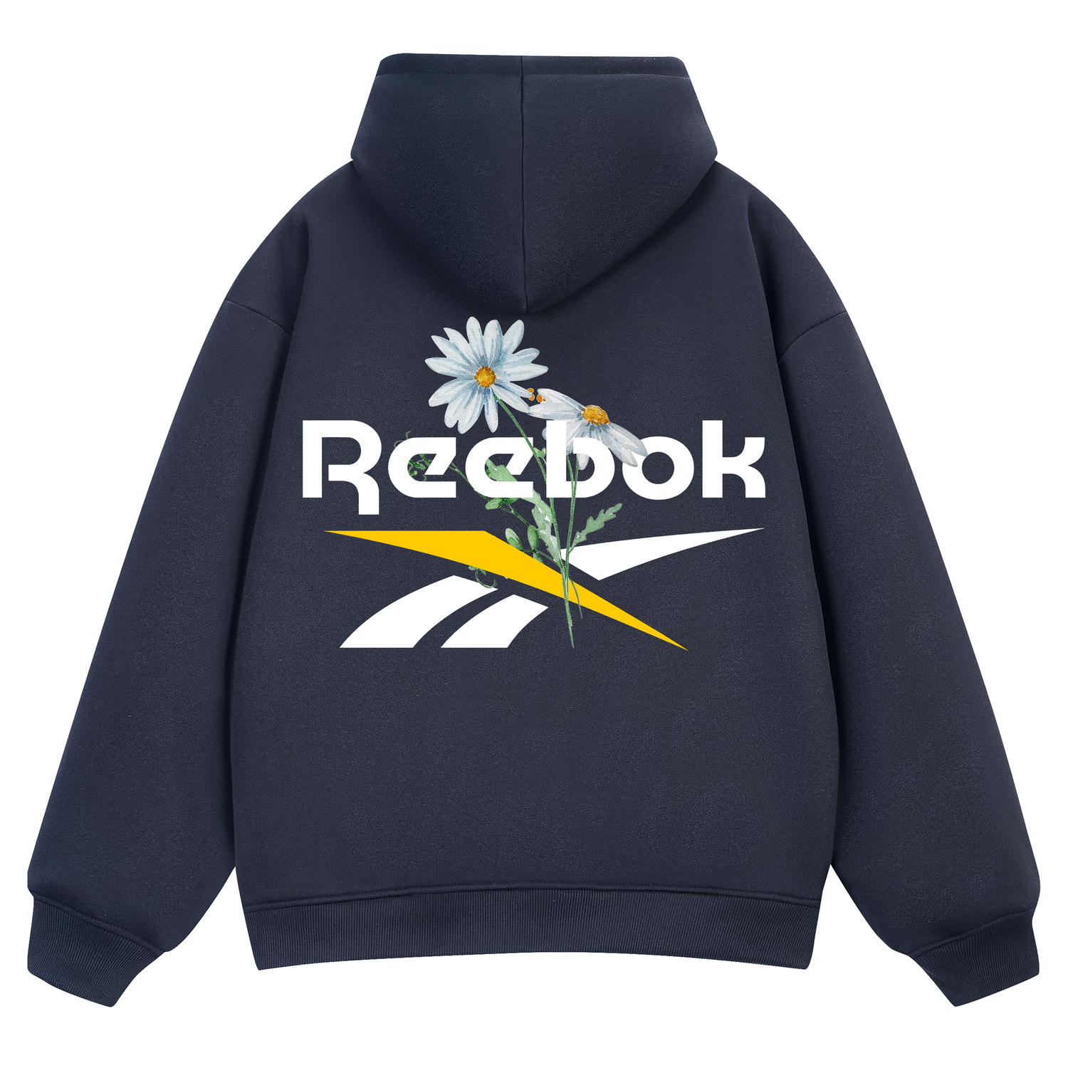 

Толстовки Unisex с капюшоном, средней плотности Reebok, темно-синий[heavyweight thickened and fleece-lined]