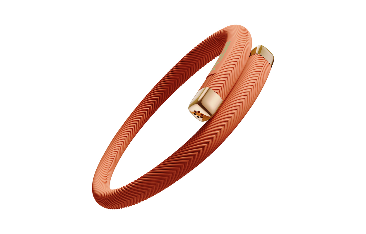 

Браслет Doraemon Fresh Look от комаров, спортивный силиконовый браслет для баскетбола, мерч IP ROCK, оранжевый