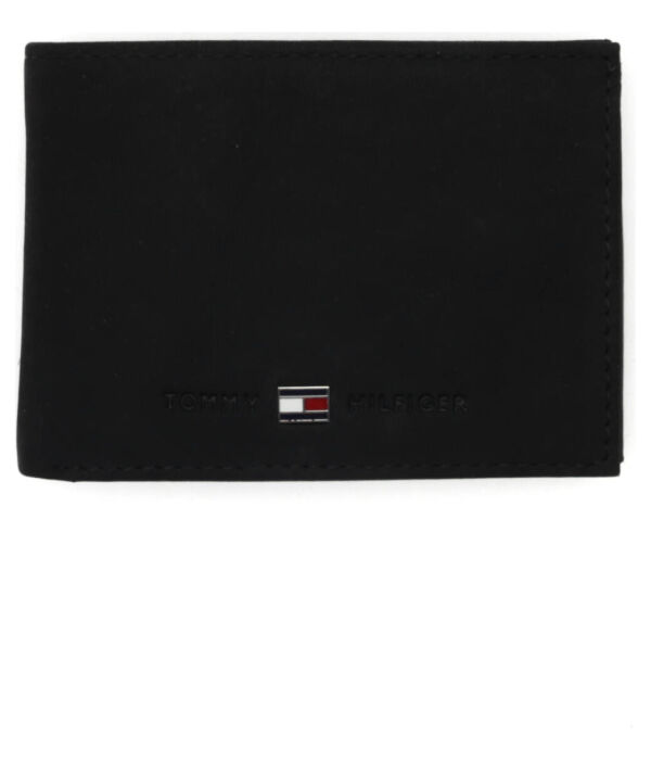 

Кошелек мужской Tommy Hilfiger кожаный, черный