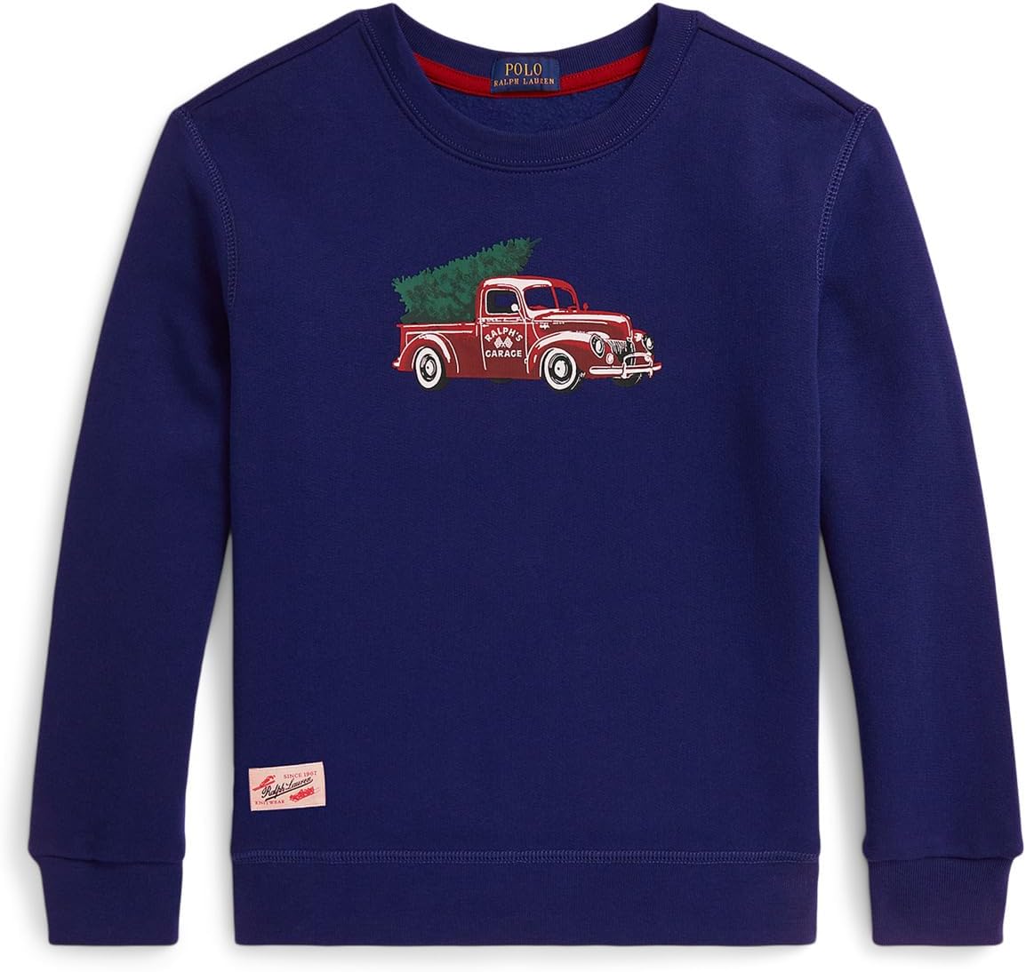 

Флисовая толстовка Ralph's Garage Polo Ralph Lauren Kids, Fall Royal