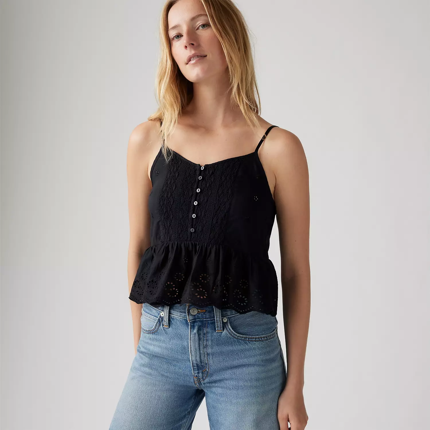 

Блузка Кора Levi's, цвет Black Anthracite - Black