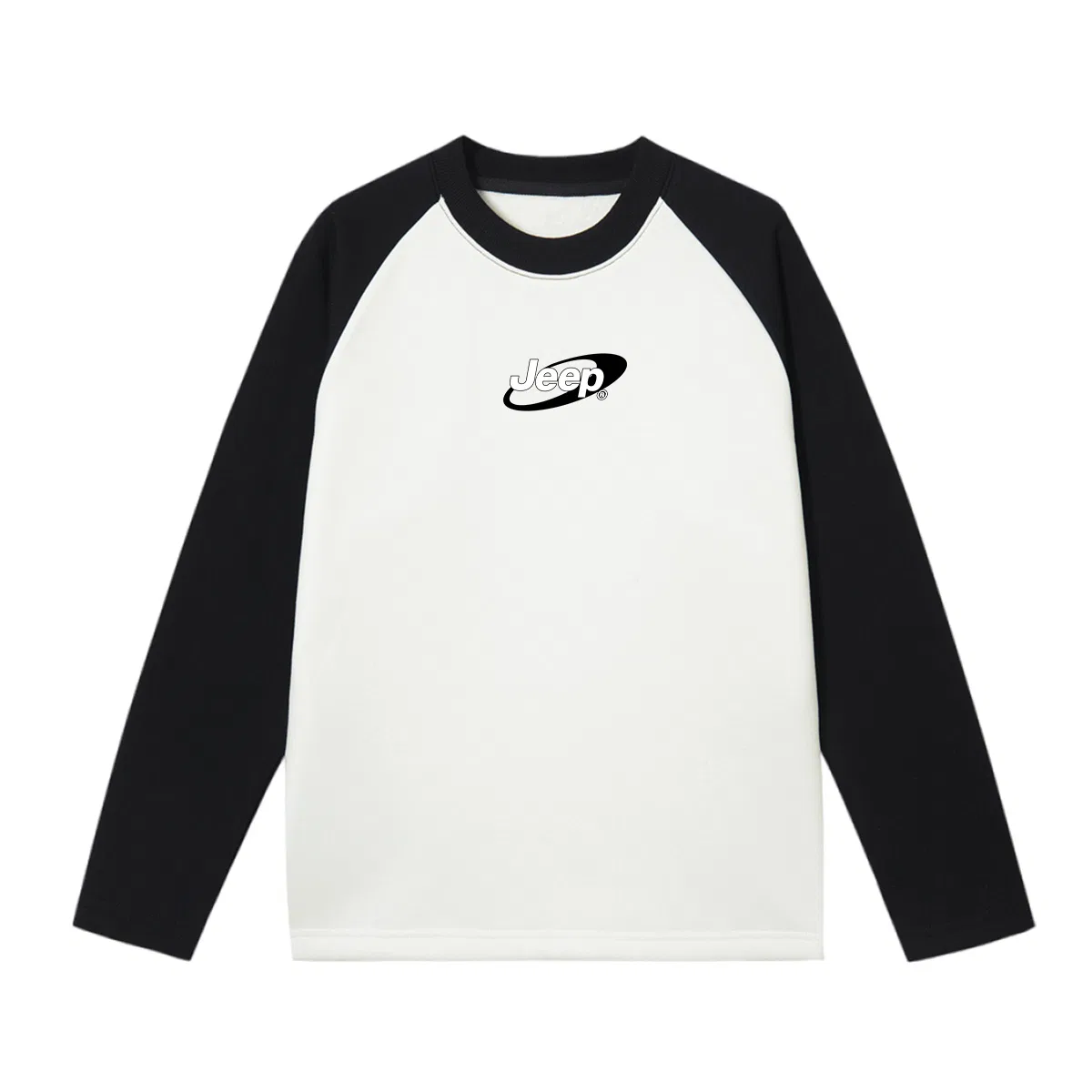 Свитшот детский Grade School с круглым вырезом Moderate Jeep, Black White