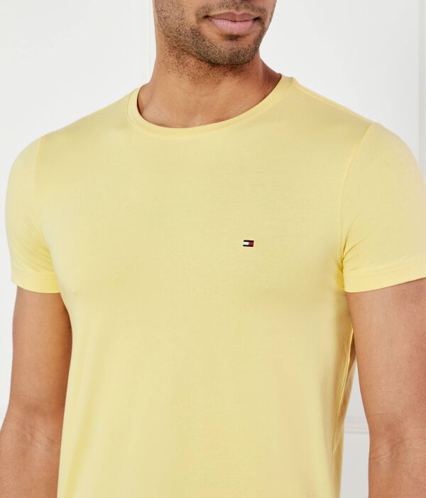 Футболки Slim fit Tommy Hilfiger, желтый — фото 4