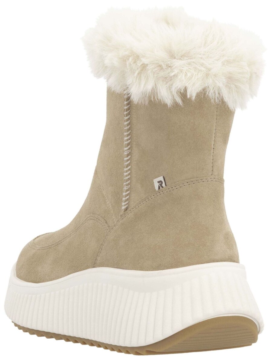 Зимние ботинки Rieker Sport Snow Boots, цвет light beige/dark beige — фото 4