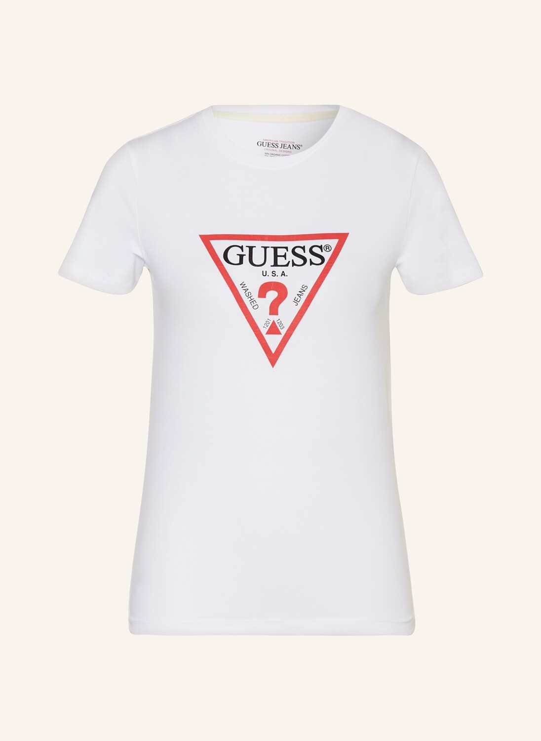 

Футболка Guess Jeans, белый