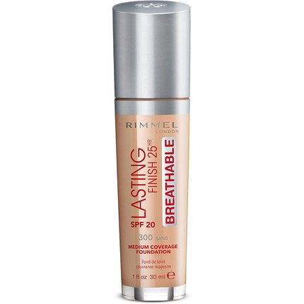 

London Lasting Finish Breathable Foundation с SPF 20 30 мл 300 Песочный Rimmel