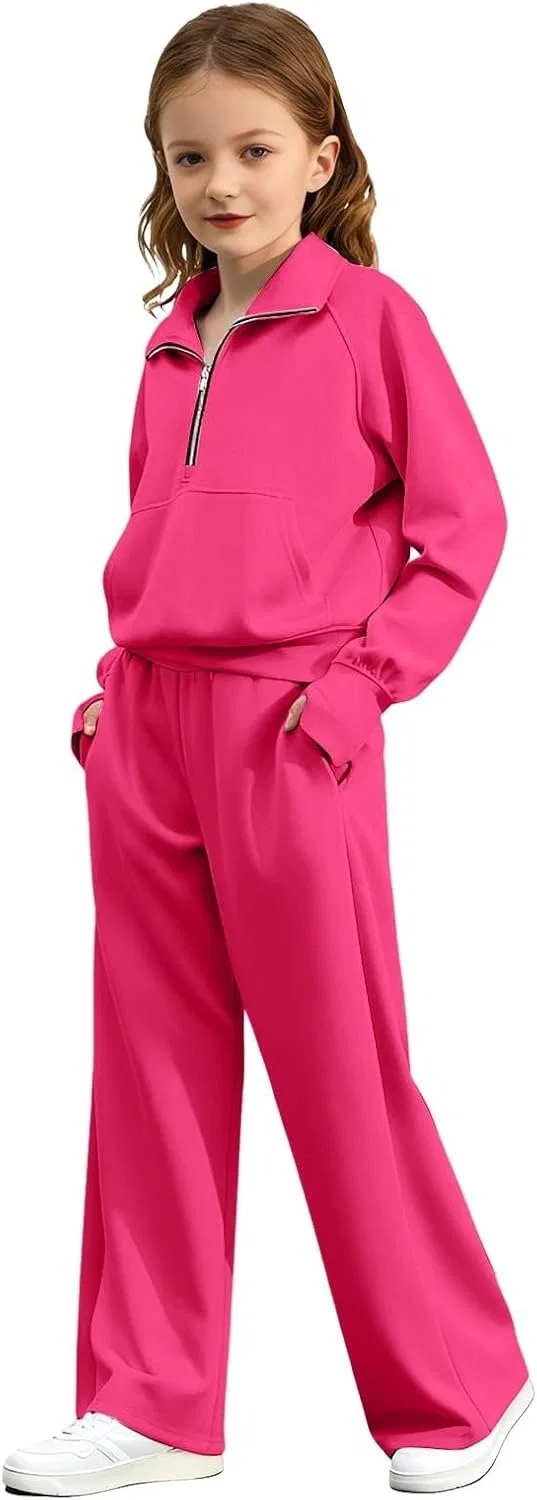 Спортивный костюм для девочек из 2 предметов, B-hot Pink — фото 2