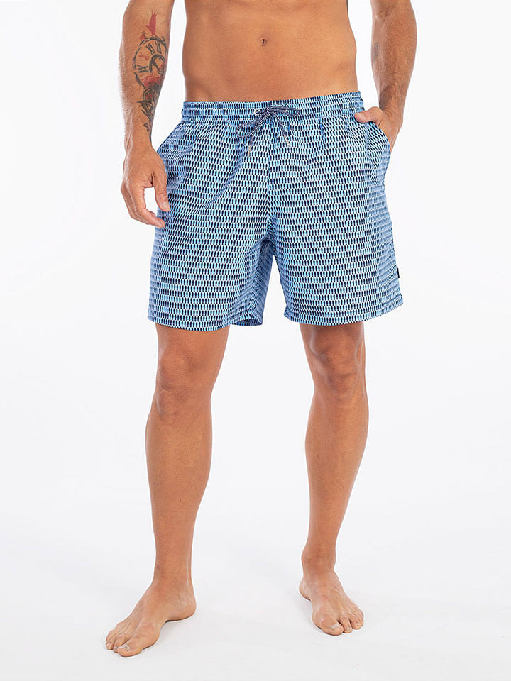 

Hackett London Плавки светло-голубого/темно-голубого цвета